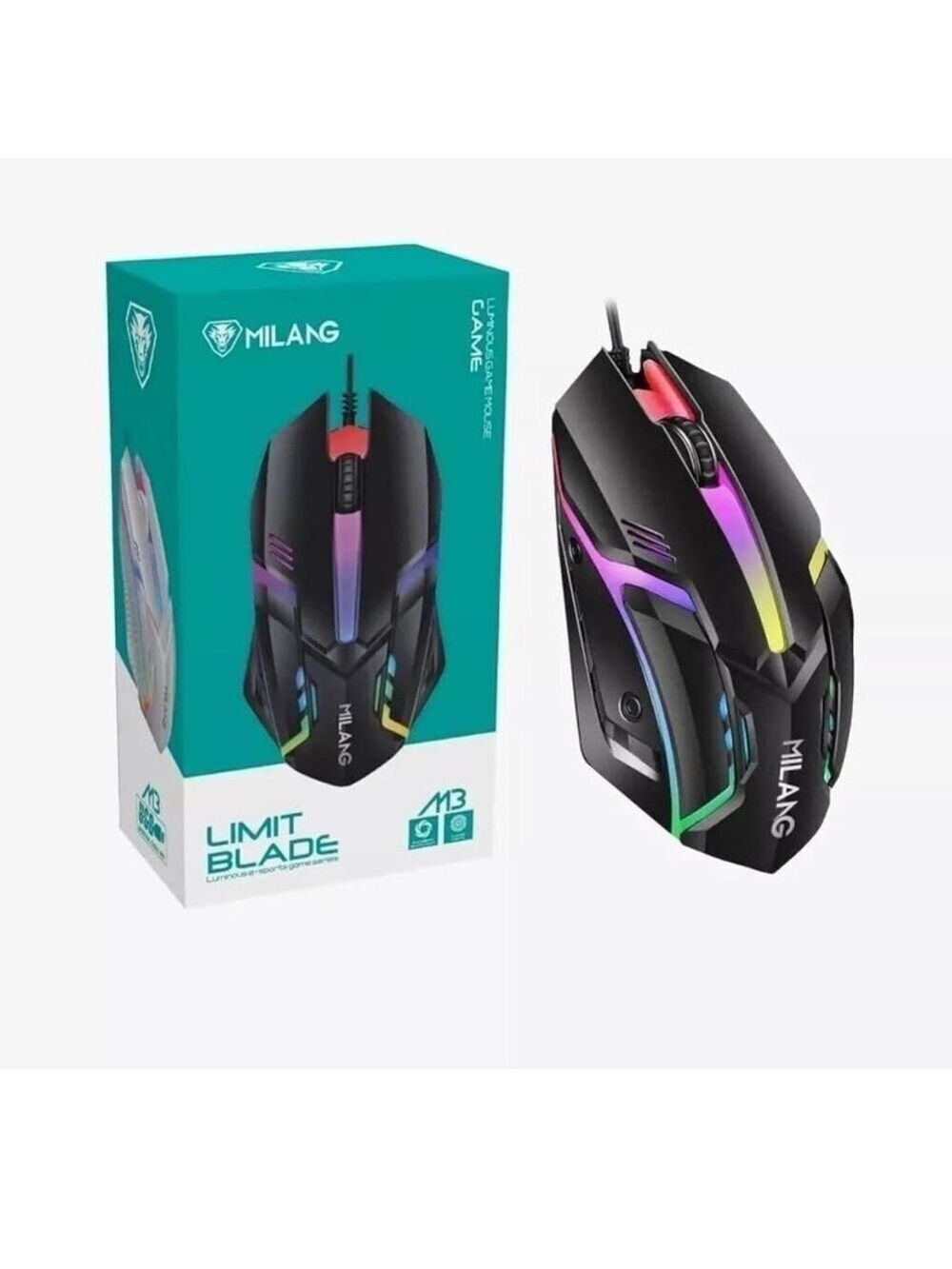 Limit Blade Gaming Mouse RGB Lighting Black
